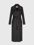 Gaia Black Women's Cashmere Coat
